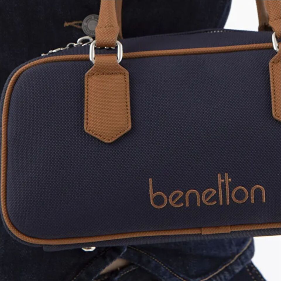 Benetton St  Bnt-1621 Unıted Colors Of Çanta Taş-Lacivert
