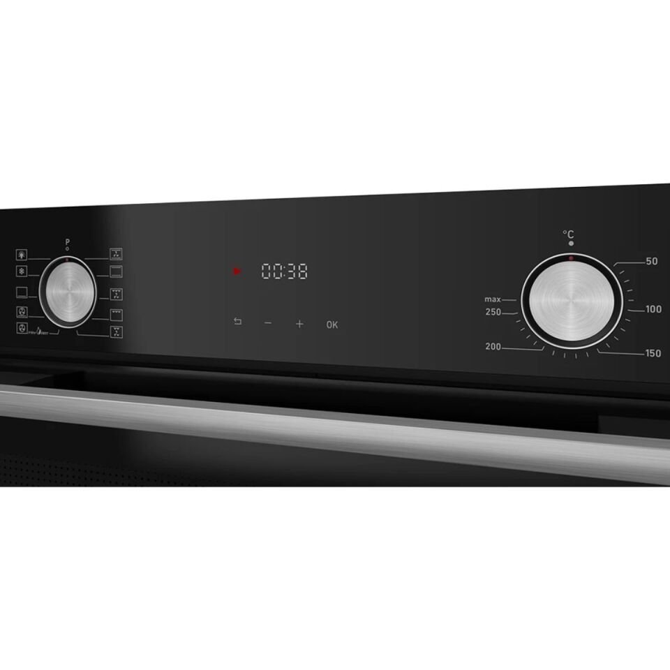 Uğur UAF 6011DB SCPST Siyah Ankastre Fırın