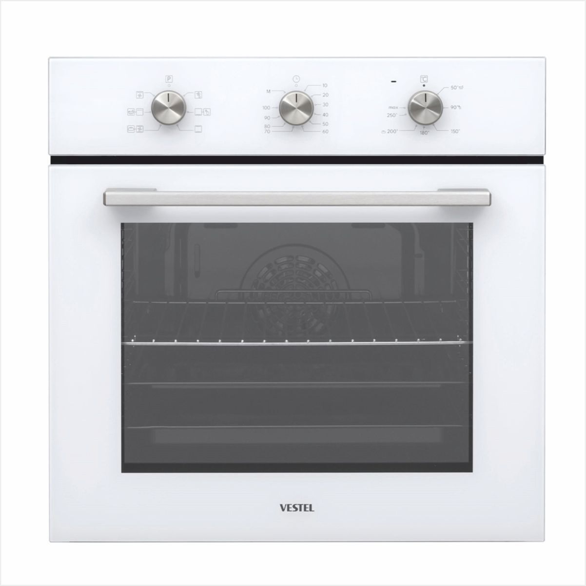 Vestel Af-5621 B Beyaz Ankastre Fırın