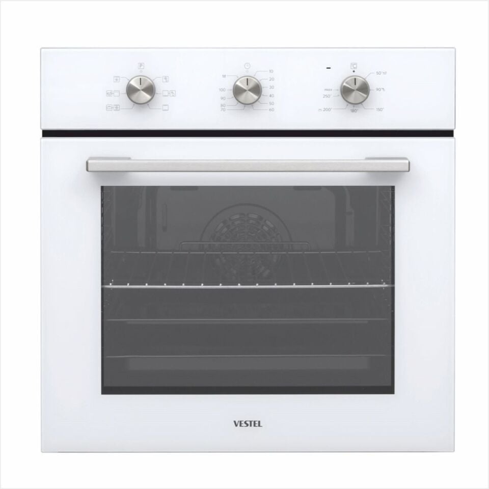 Vestel Af-5621 B Beyaz Ankastre Fırın