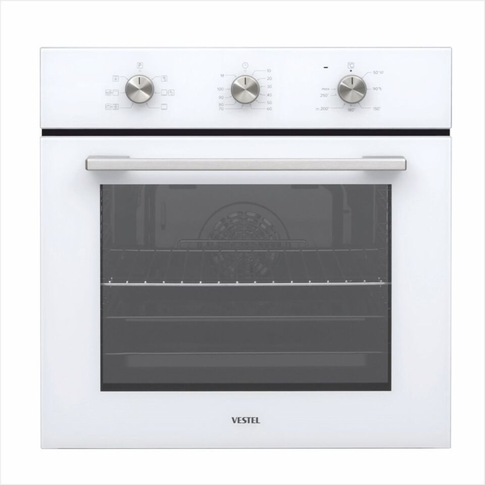 Vestel Af-5621 B Beyaz Ankastre Fırın