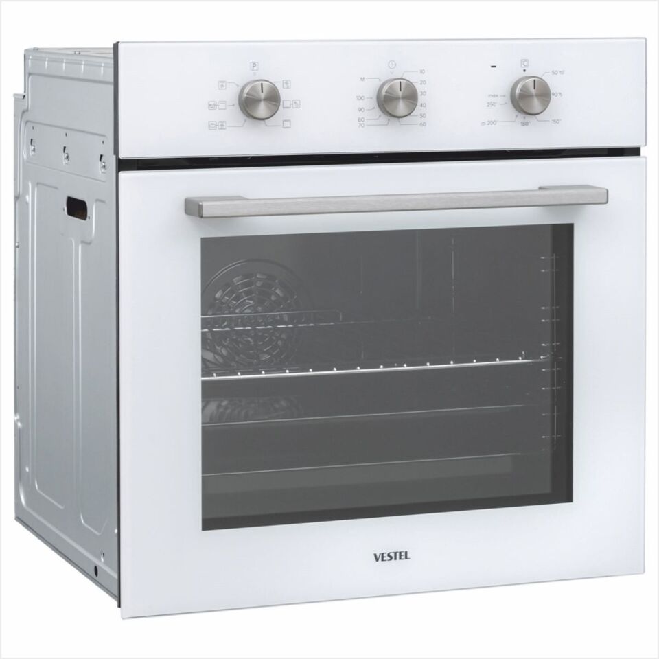 Vestel Af-5621 B Beyaz Ankastre Fırın