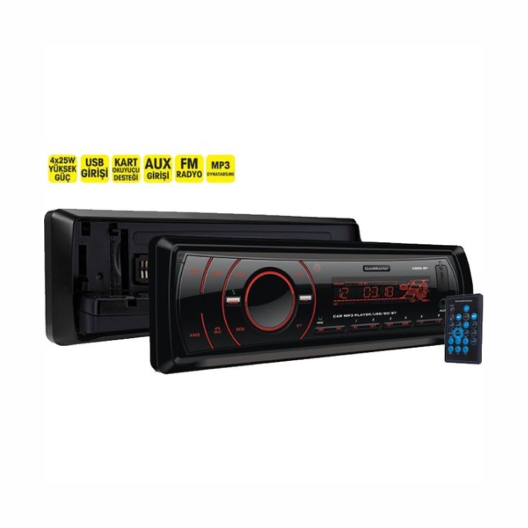 Goldmaster V850 Bluetooth Usb Oto Teyp
