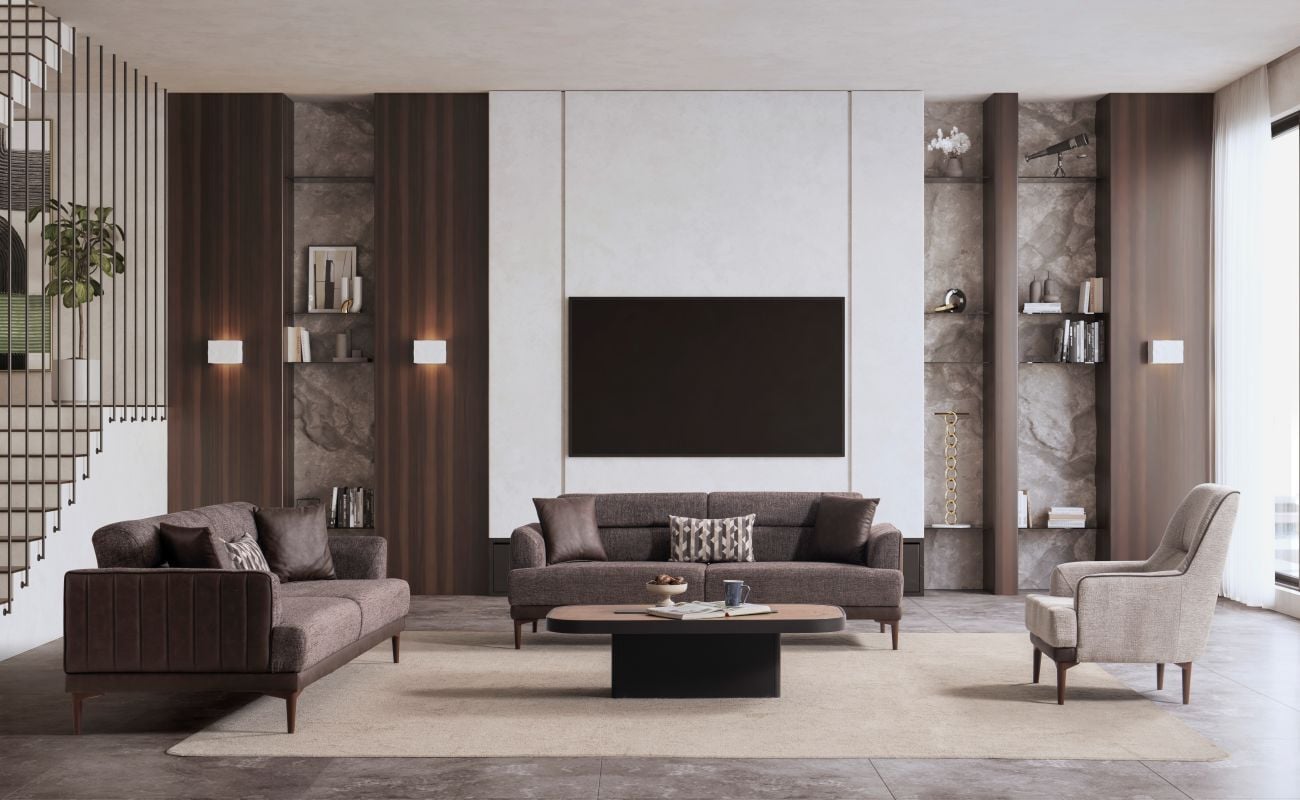 Diva Koltuk Takımı 3+3 Rüya 40 / 1+1 Rüya 39