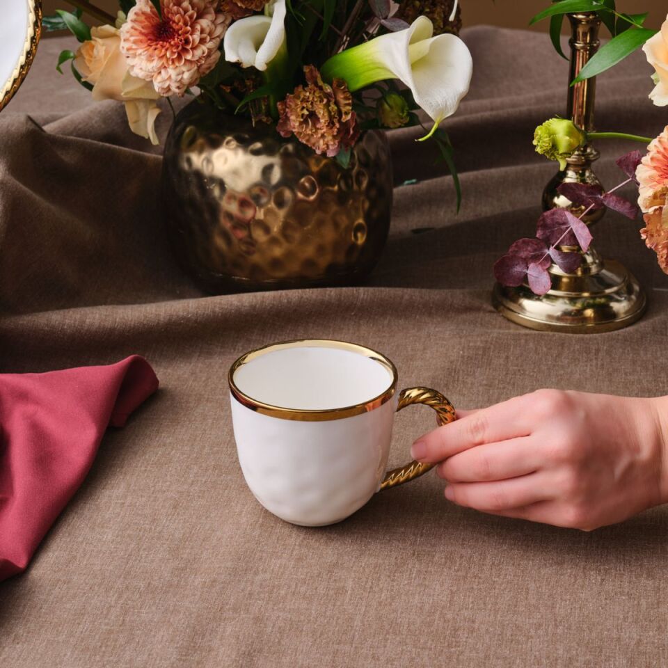 KARACA GOLDEST KUPA 350ML GOLD