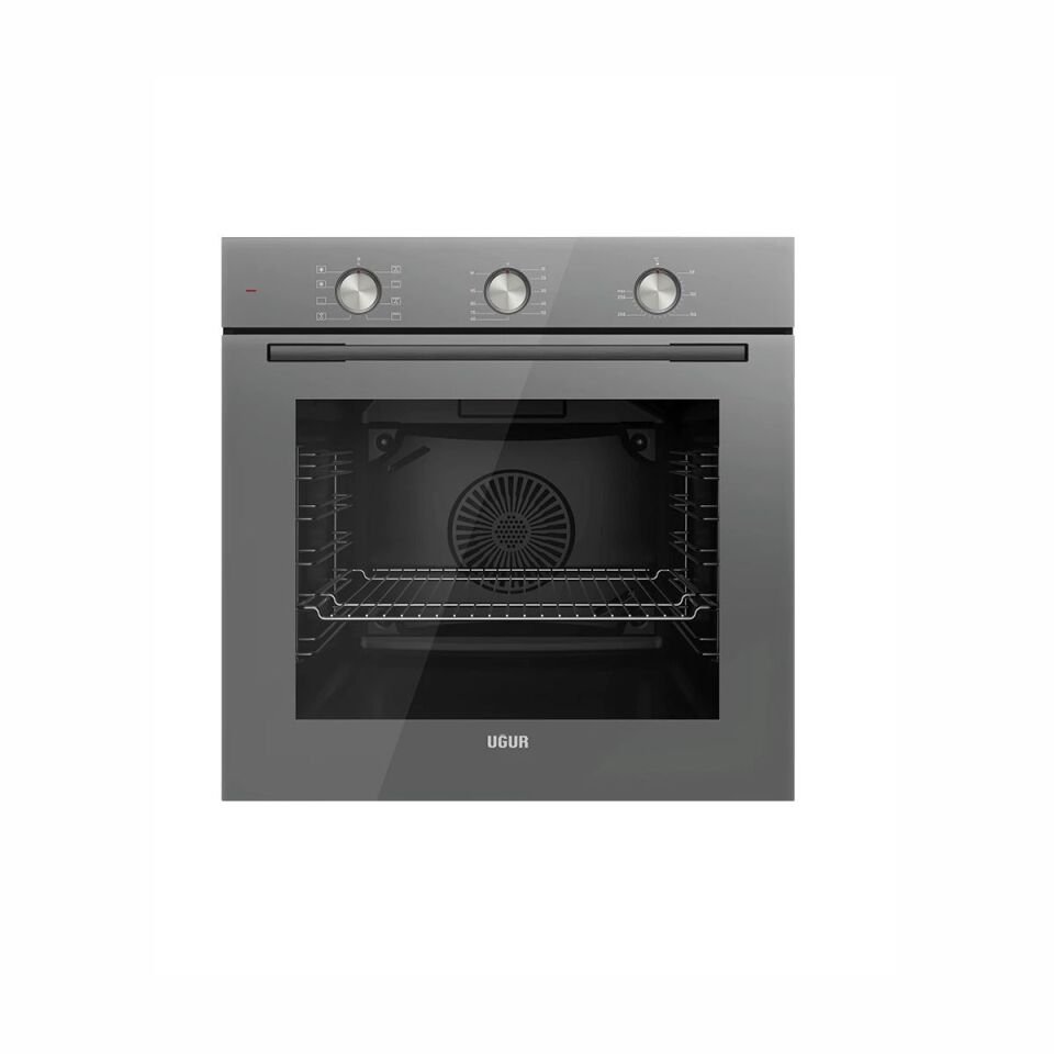 Uğur UAF 6011DB GCPST Gri Ankastre Fırın