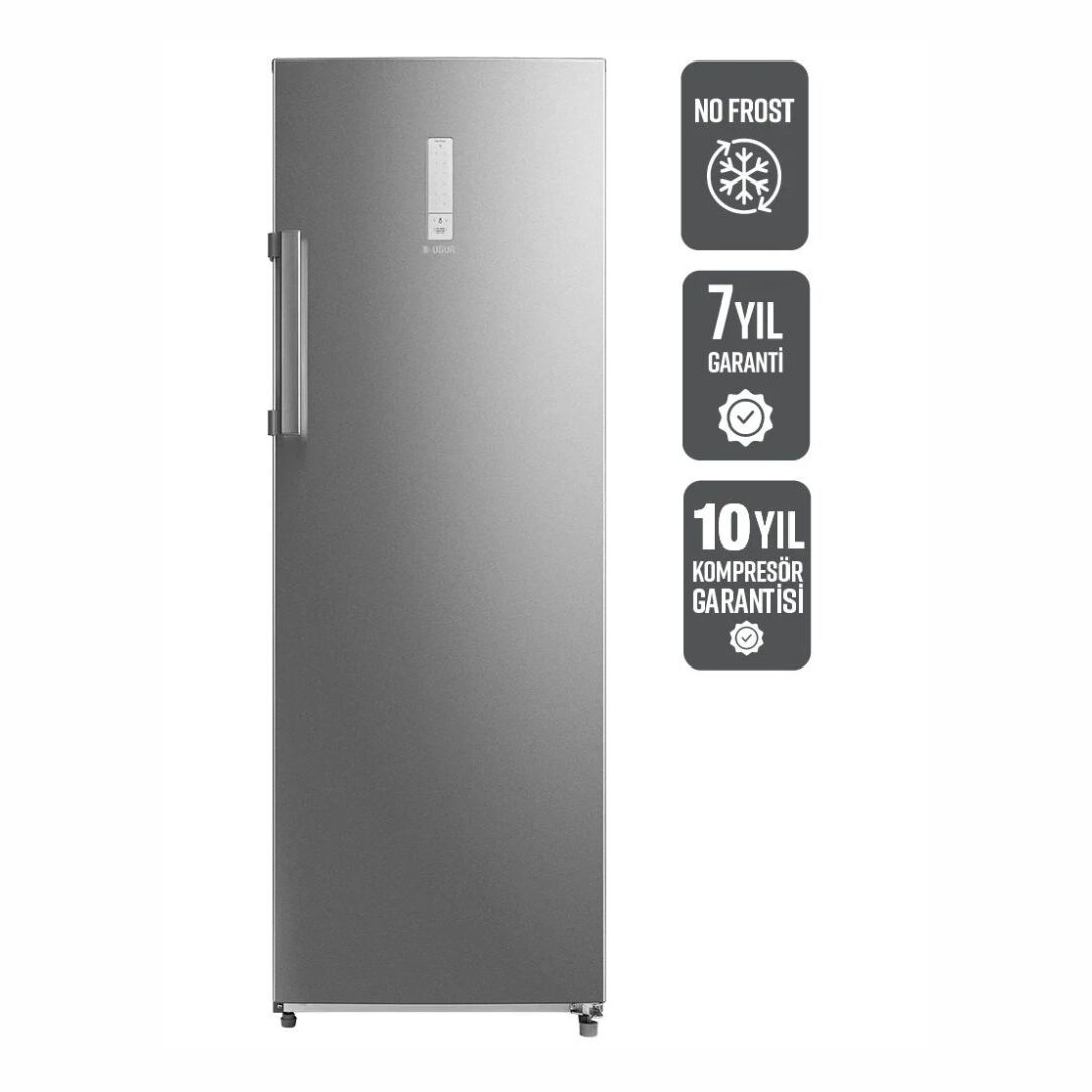 Uğur UED 7238 DTakımı NFI DGT D/S R66 7 Çekmeceli Dikey  Inox No Frost Derin Dondurucu