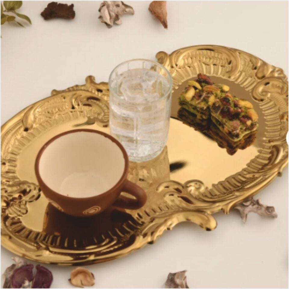 BRİONİ SH-142 STONE - AGE 2'Lİ TEPSİ SETİ (30X22 CM / 35X25 CM)