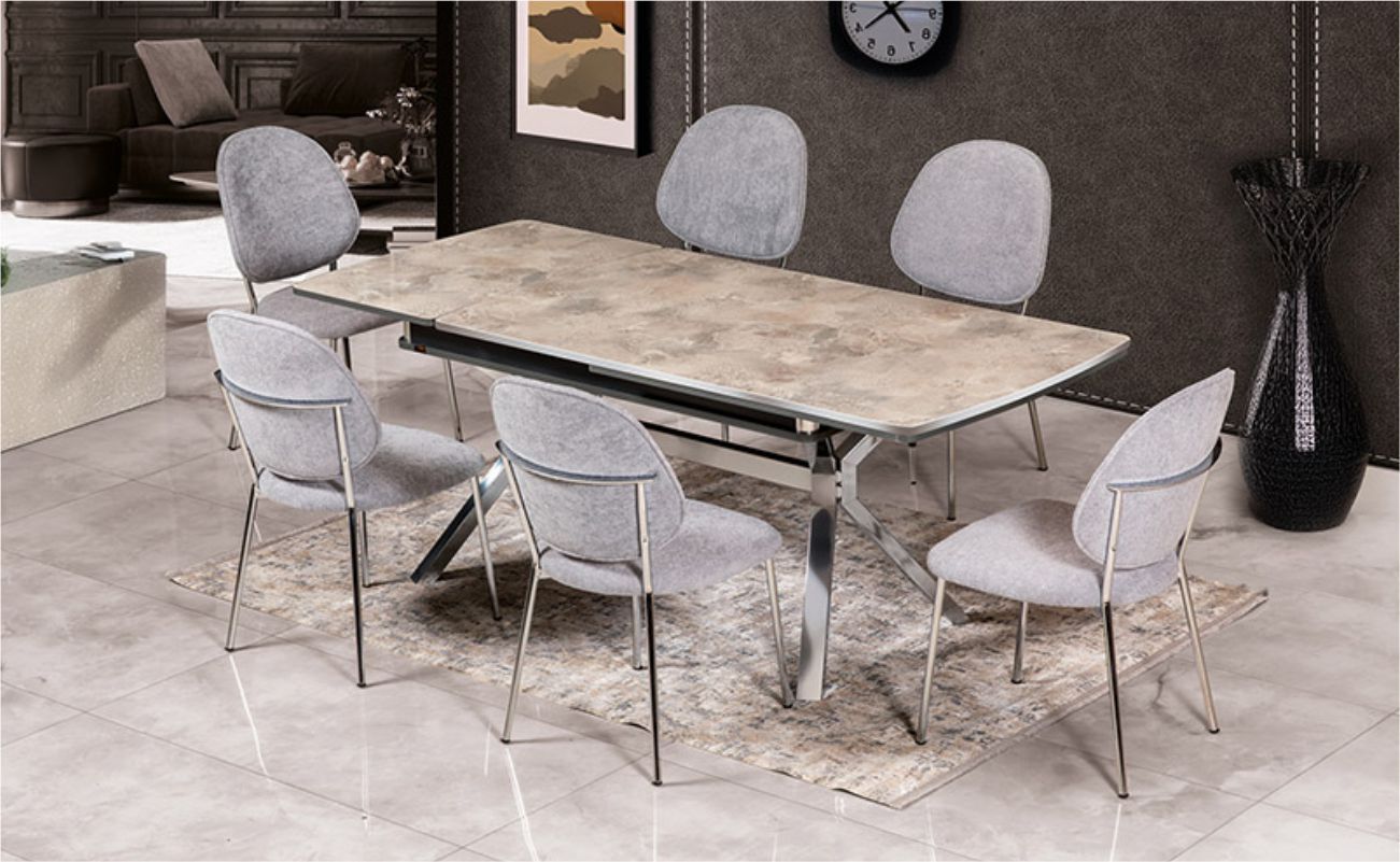 Fatih Yıldız Es140 Sandalye Kromajlı Bukle 11