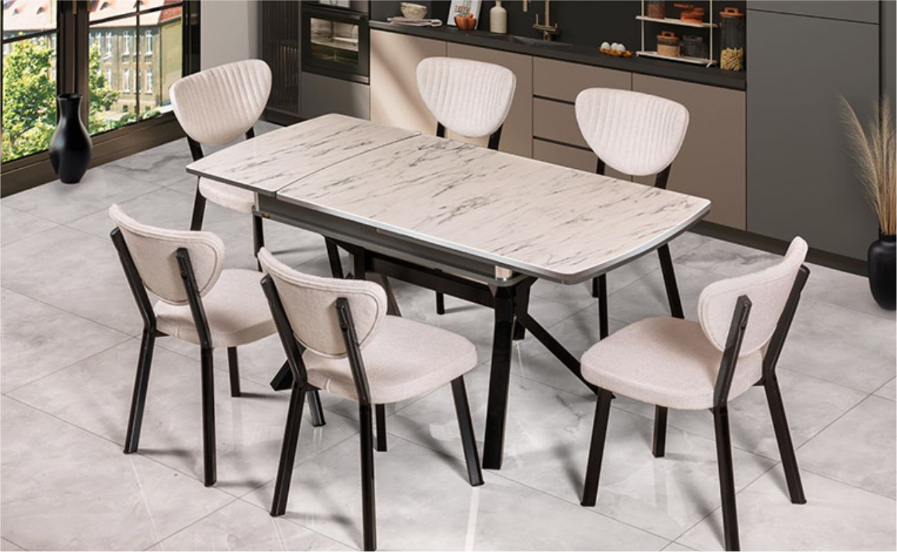 F.YILDIZ MS-314 CEVİZ KAPLAMA 80X90 KÜTÜK MASA