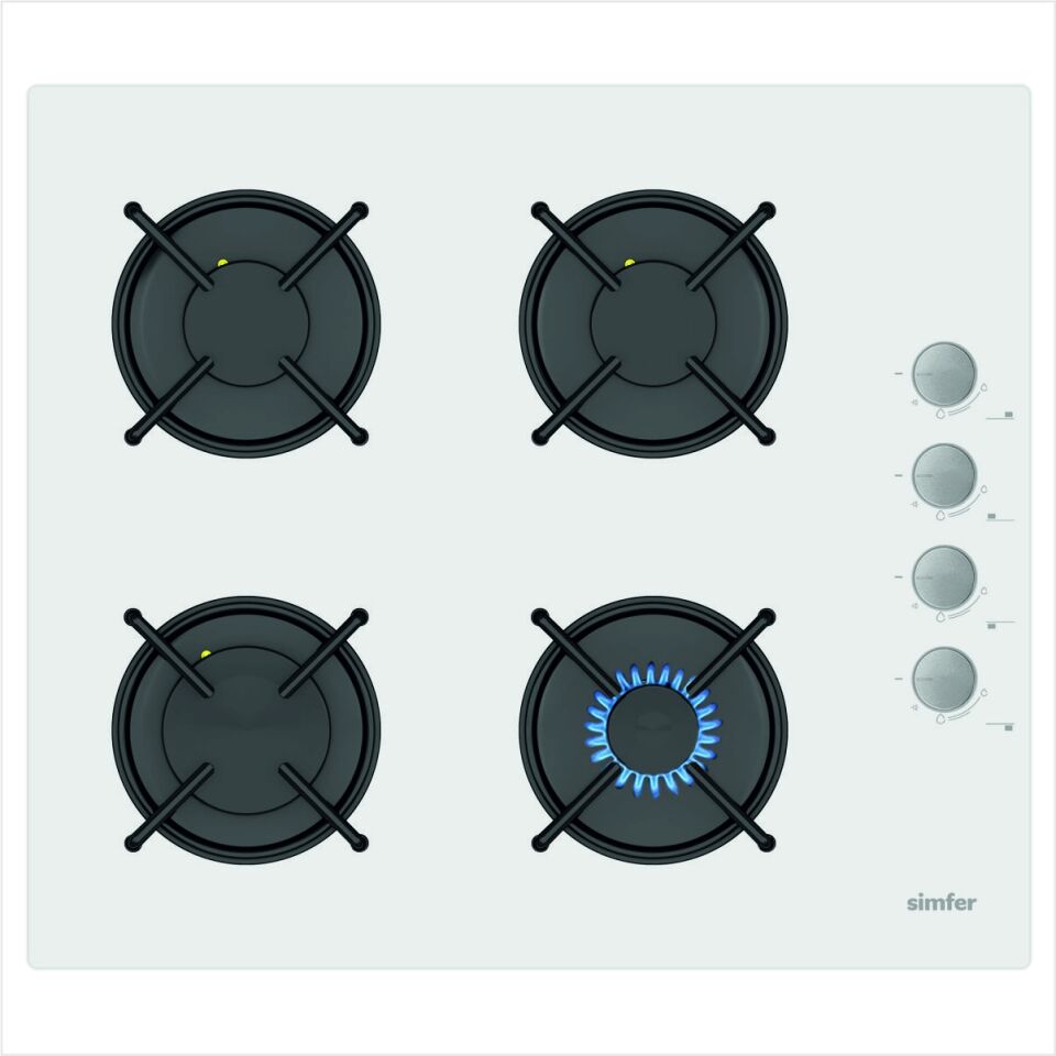 SİMFER 9 PRORAMLI BEYAZ ANKESTRA SET