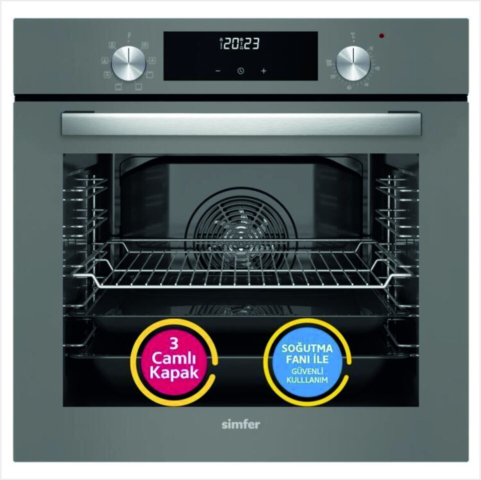 SİMFER 9 PROGRAMLI GRI ANKESTRA SET