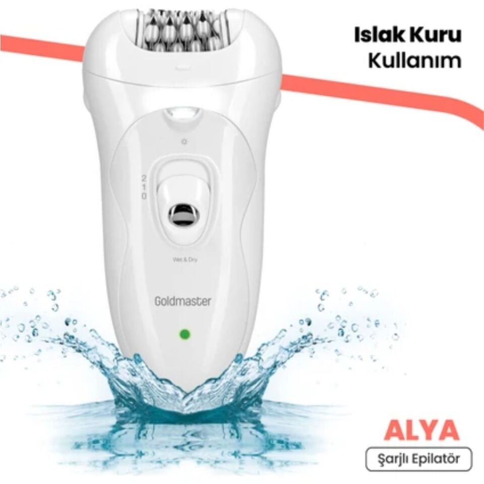 Goldmaster Alya Gm-8136 Şarjlı Epilasyon Cihazı