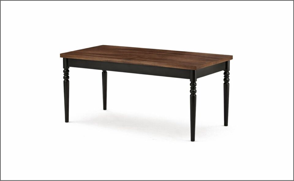 SAMUS THONET MASA CEVİZ-ANTRASİT