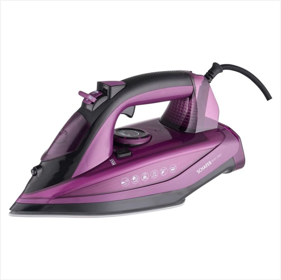 Schafer Glatt Star Buharlı Ütü-Mor