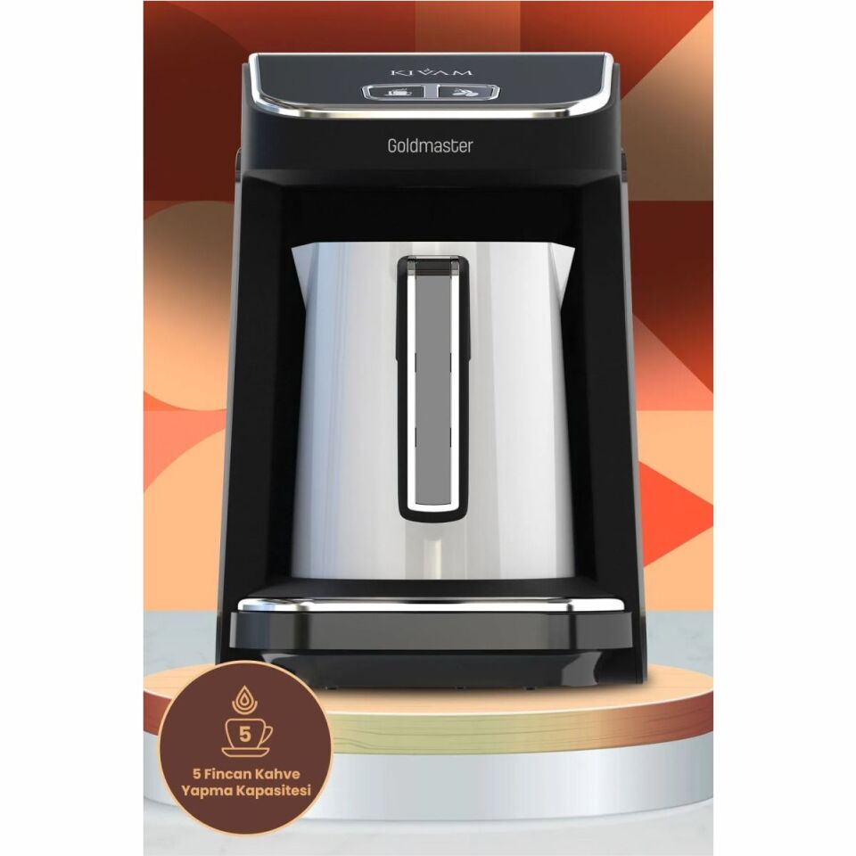 Goldmaster Prokıvam Gm-9900B Türk Kah.Mak.Beyaz