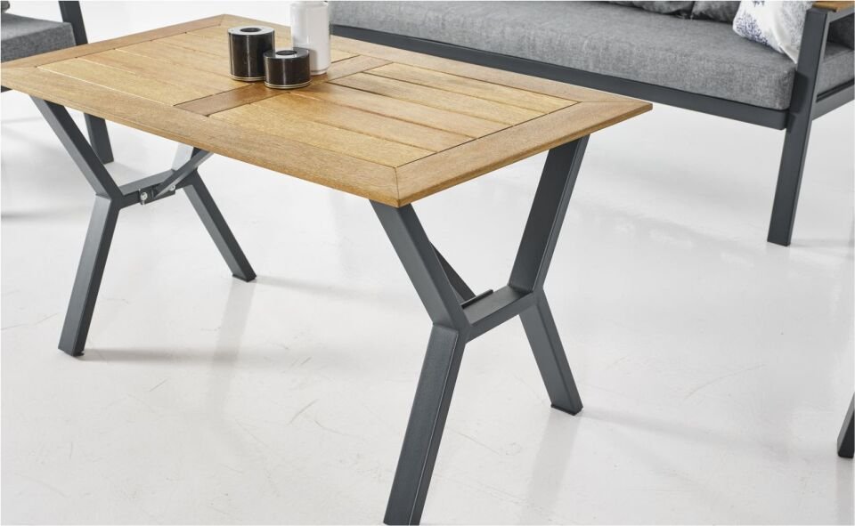 Terazzi Efes 68X140 Midi Bahçe Oturma Grubu