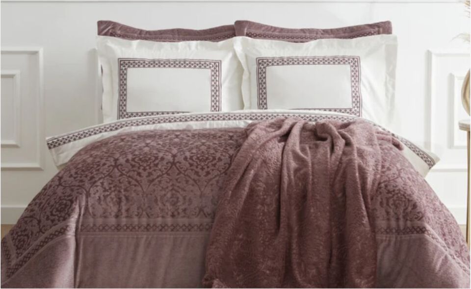 Karaca Home Marcia 8 Parça Çeyiz Seti Vizon