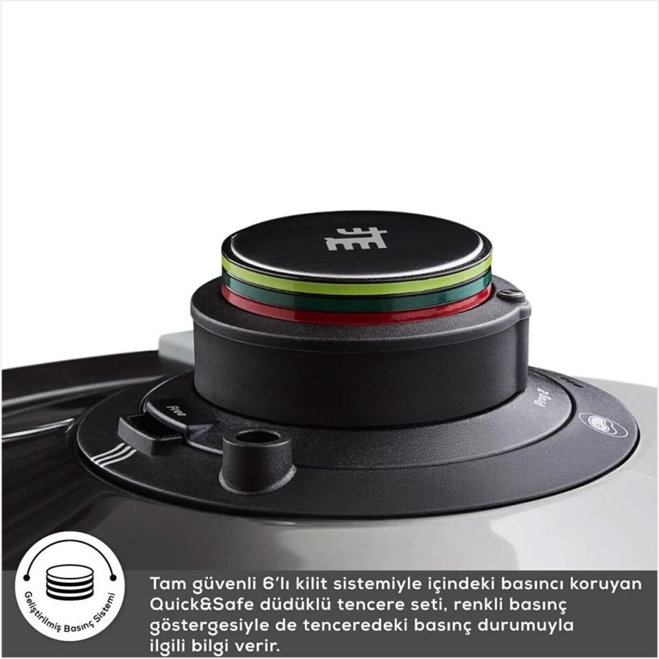 Karaca Quick And Safe İndüksiyon Tabanlı Düdüklü Tencere 7 Lt