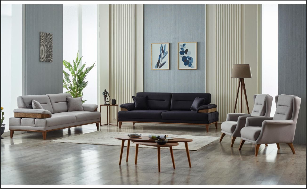 BAKART NEW İNCİ KOLTUK TK.3+1+1 DOREN 328 /3 LÜ DOREN 819