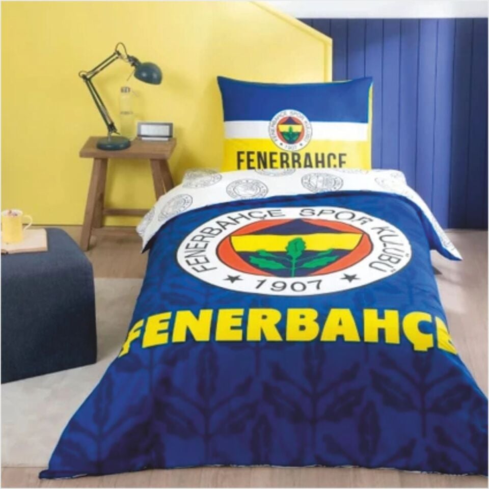 Taç Lisanslı Brf Nevresim Takımı Fenerbahçe Palamut