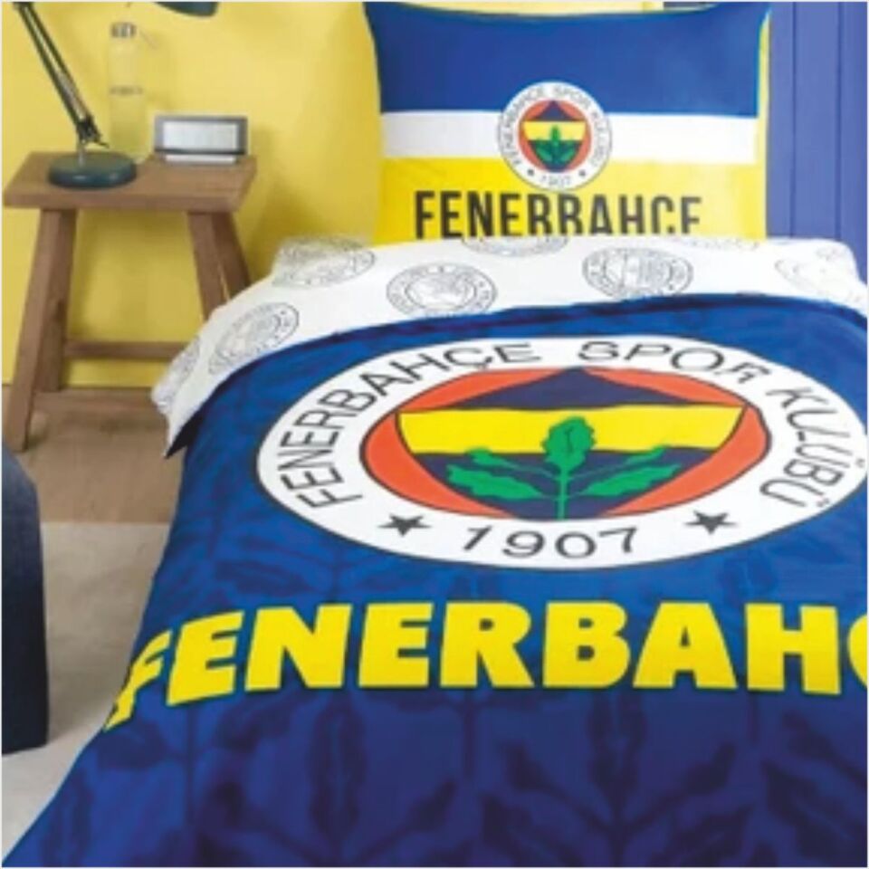 Taç Lisanslı Brf Nevresim Takımı Fenerbahçe Palamut