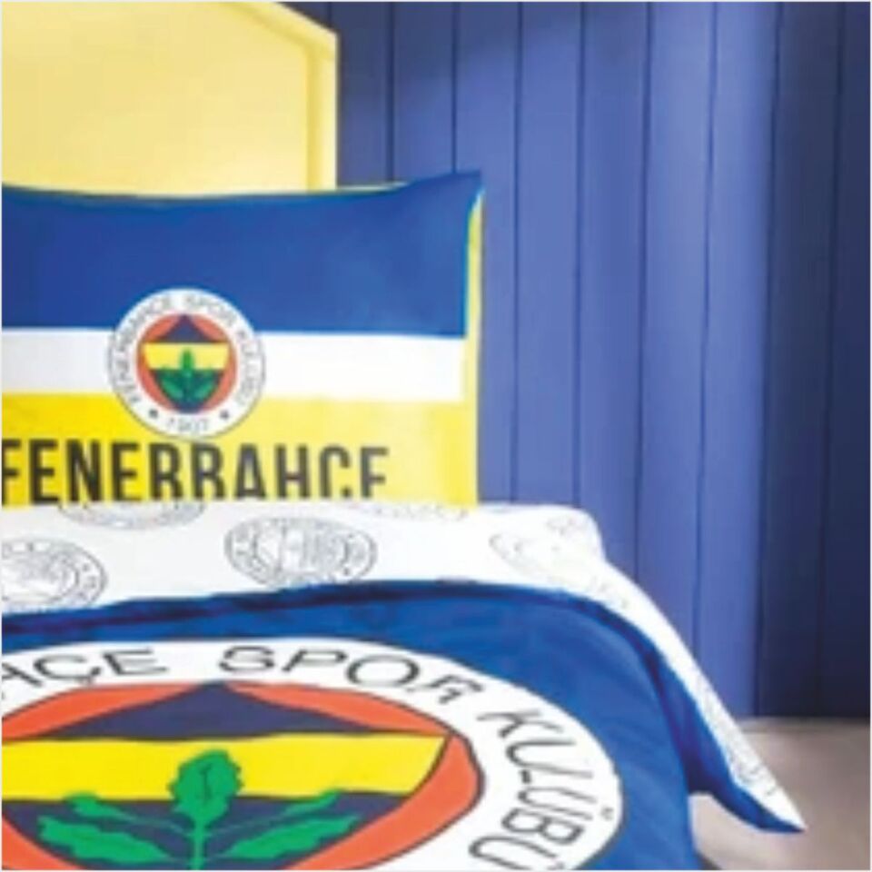Taç Lisanslı Brf Nevresim Takımı Fenerbahçe Palamut