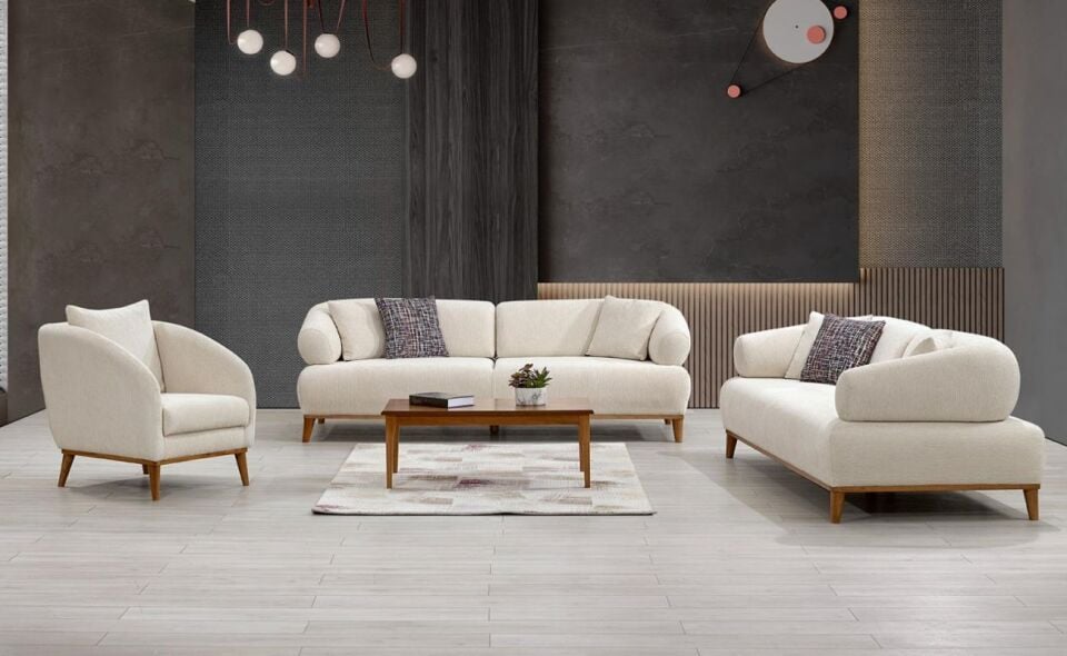 Bakış Koltuk Takımı 3+1+1 S-124/ 3 Lü S-120