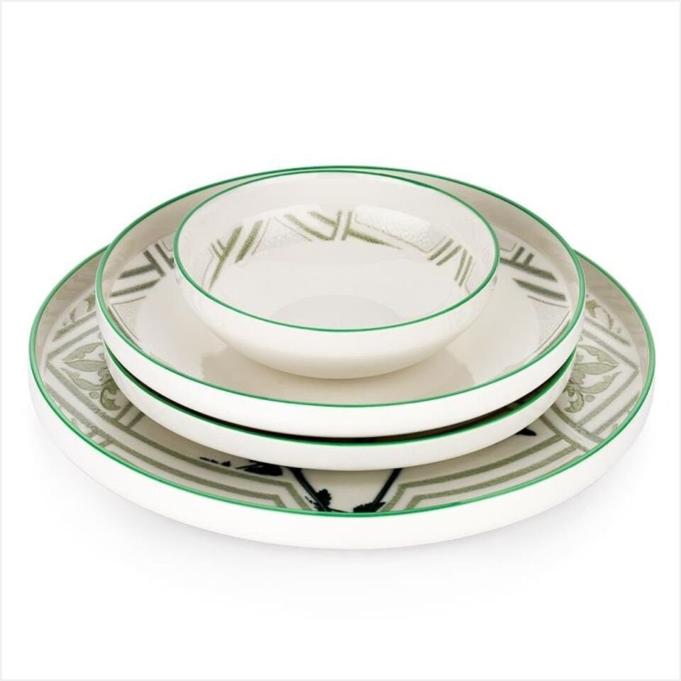 Schafer Iconıc Yemek Takımı 24 Parça Yeşil