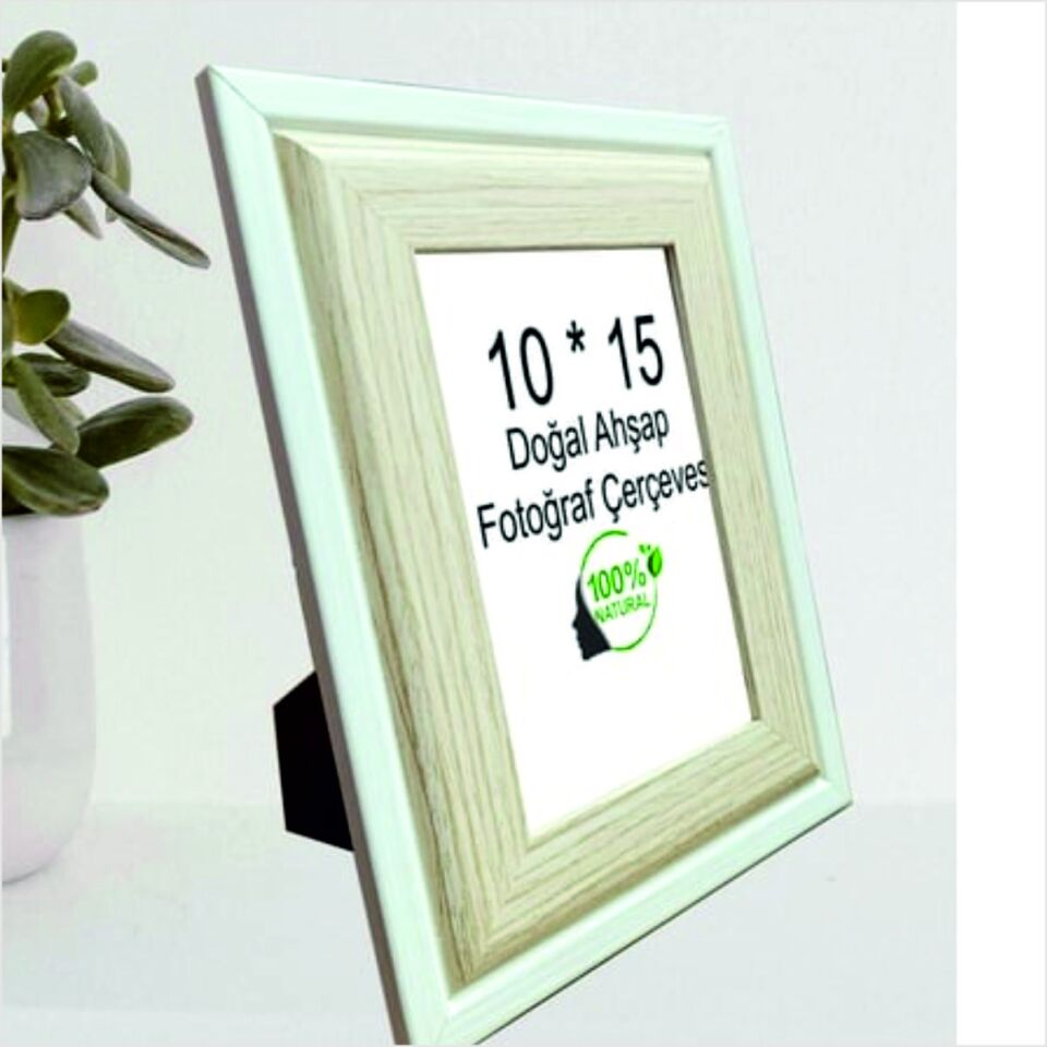 ESPA AG-QER-9939 10*15CM BEYAZ AHŞAP ÇERÇEVE