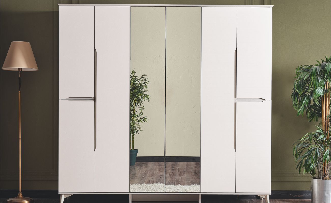 Lina 5 Kapaklı Dolap