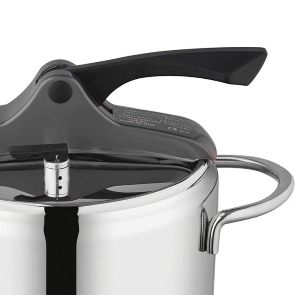 SAFINOX VISION DÜDÜKLÜ TENCERE 8 LT - TEL KULP