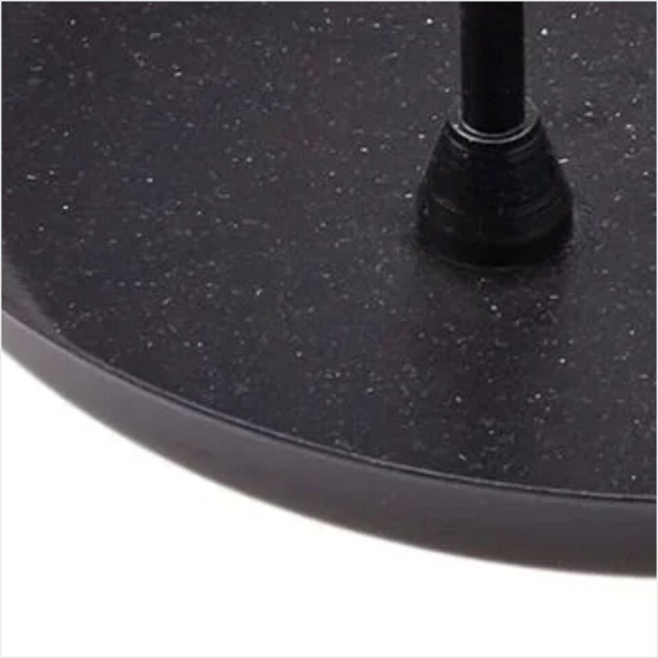 EMSAN VERDA SİYAH ORTA BOY METAL SUNUMLUK 16 CM