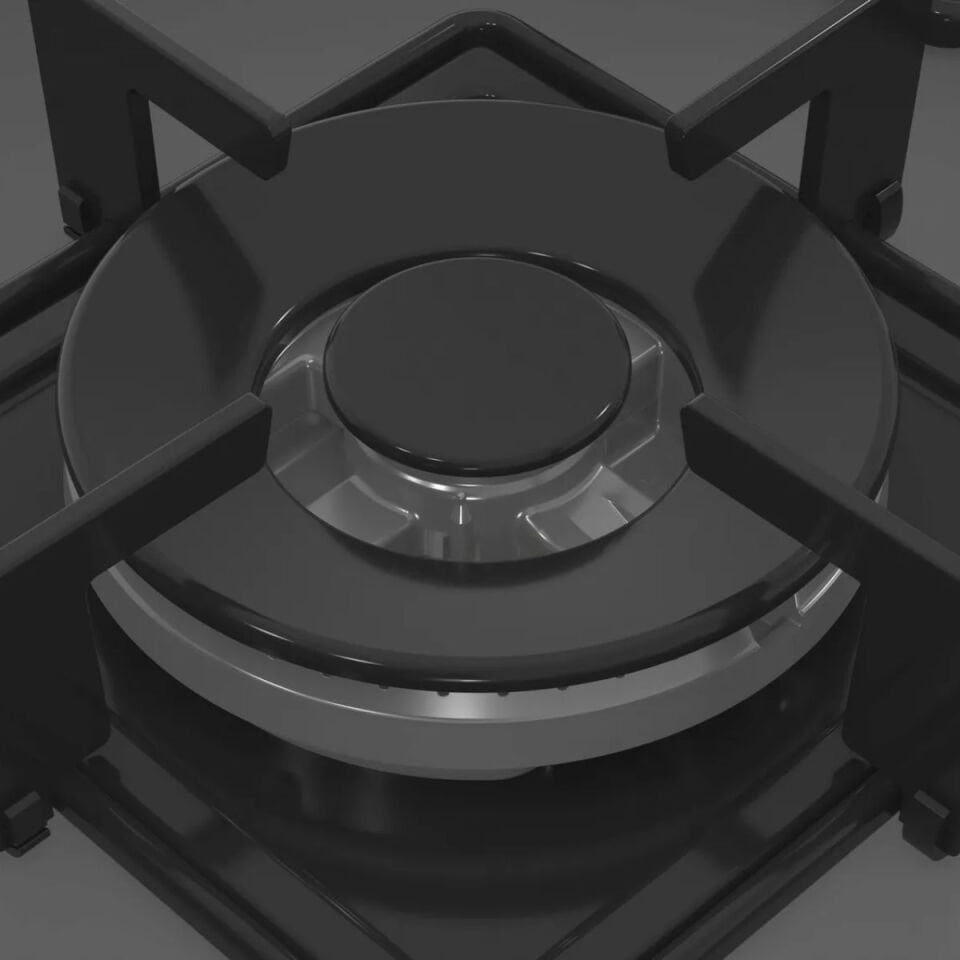 Profilo ON27Q9O12D Wok Gözlü Gri Cam Ankastre Ocak