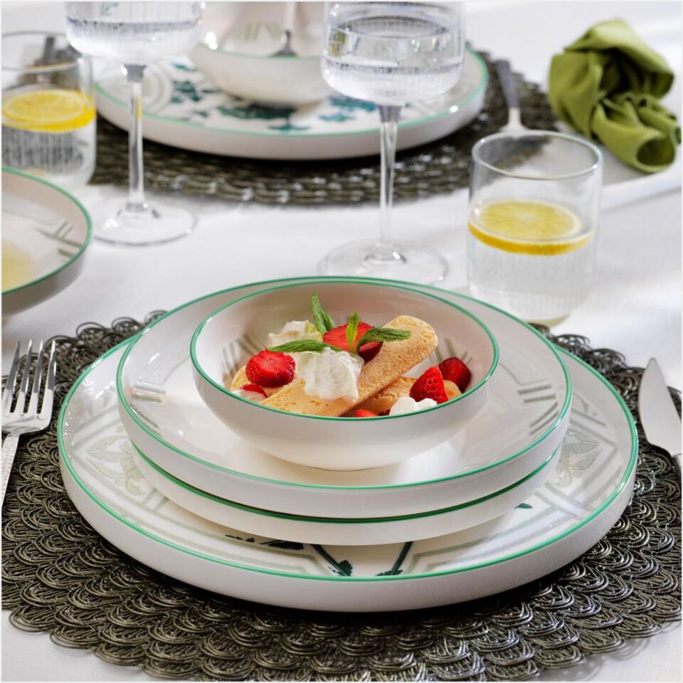 SCHAFER ICONIC YEMEK TAKIMI 24 PARÇA YEŞİL