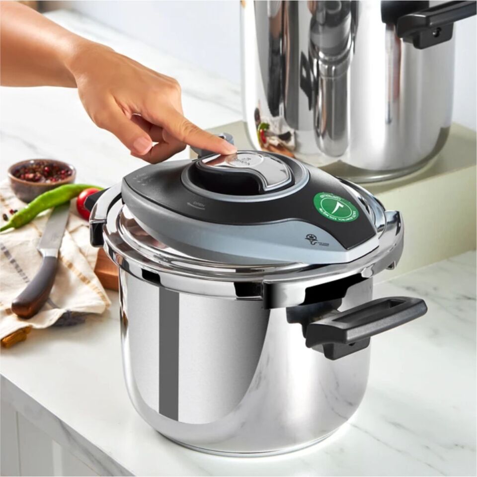 Karaca Breve 6+8 Lt Düdüklü Set