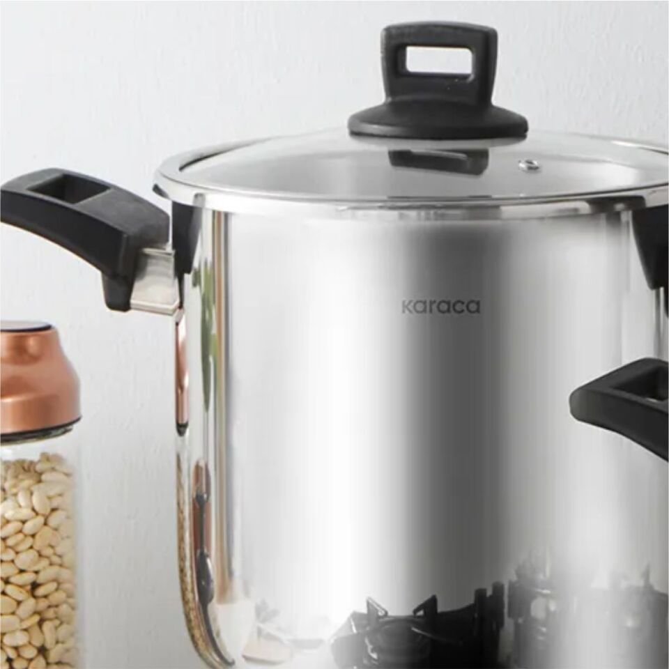 Karaca Breve 6+8 Lt Düdüklü Set