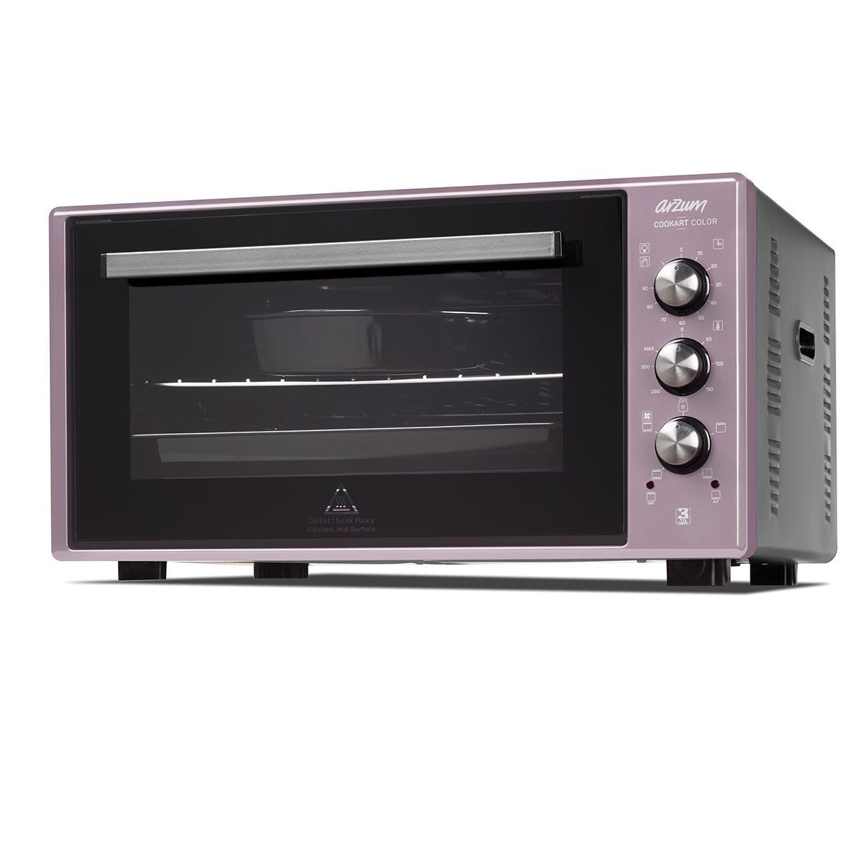 Arzum AR2034 Cookart Color 50 L Çift Camlı Fırın - Dreamline