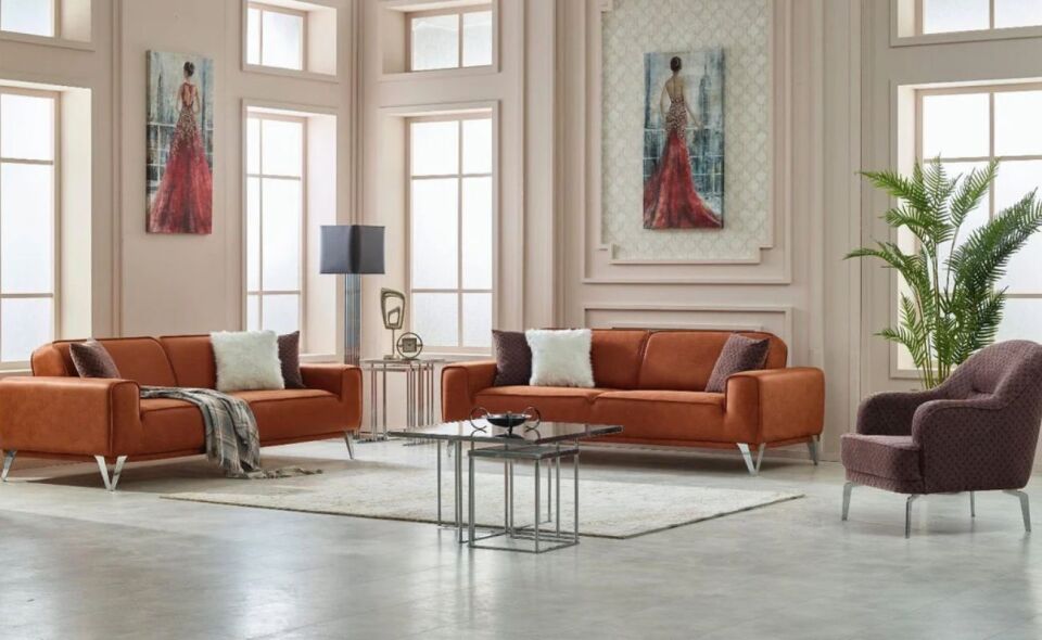 London Koltuk Takımı 3+1+1  Soft 01 /3 Lü Soft 17