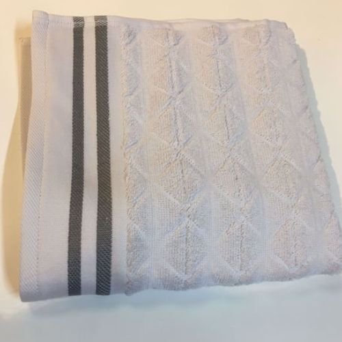 ÖZDİLEK SQUARES GRİ HAVLU 50*90