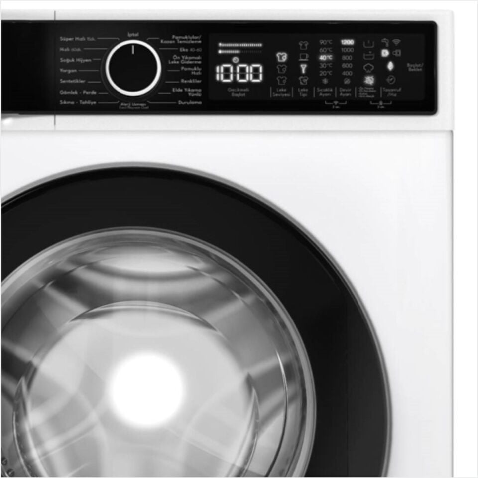 VESTEL CMI G 99422 WIFI 9 KG 1200 DEVİR AQUA MİKROFİBER ÇAMAŞIR MAKİNESİ-20350454