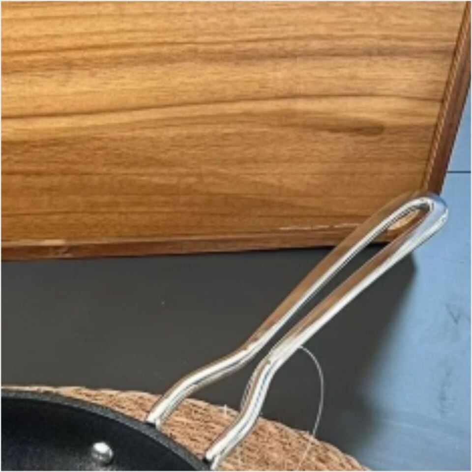 SAFINOX 22 CM TEK KULP TITANIUM TAVA