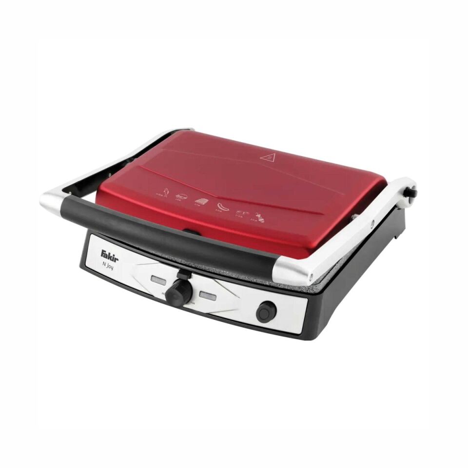 Fakir N Joy 2000W 6 Dilim Kapasiteli Tost Makinesi Rouge