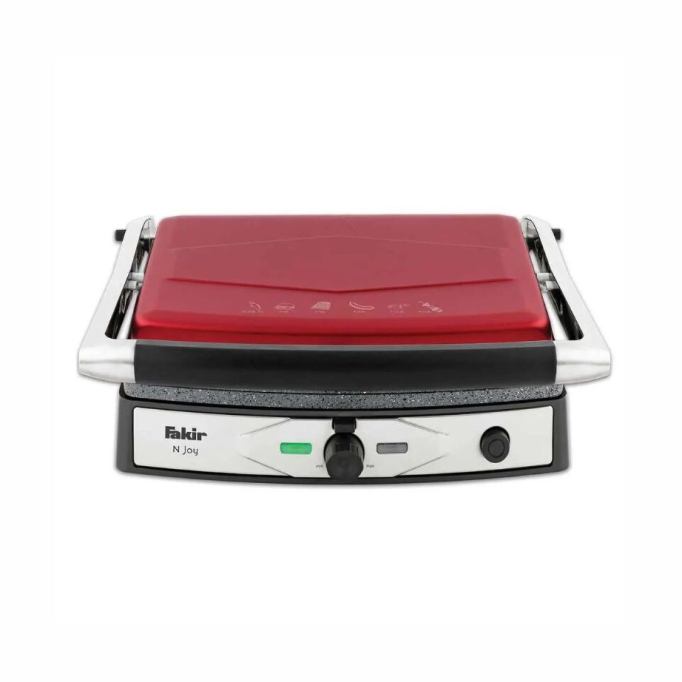 Fakir N Joy 2000W 6 Dilim Kapasiteli Tost Makinesi Rouge