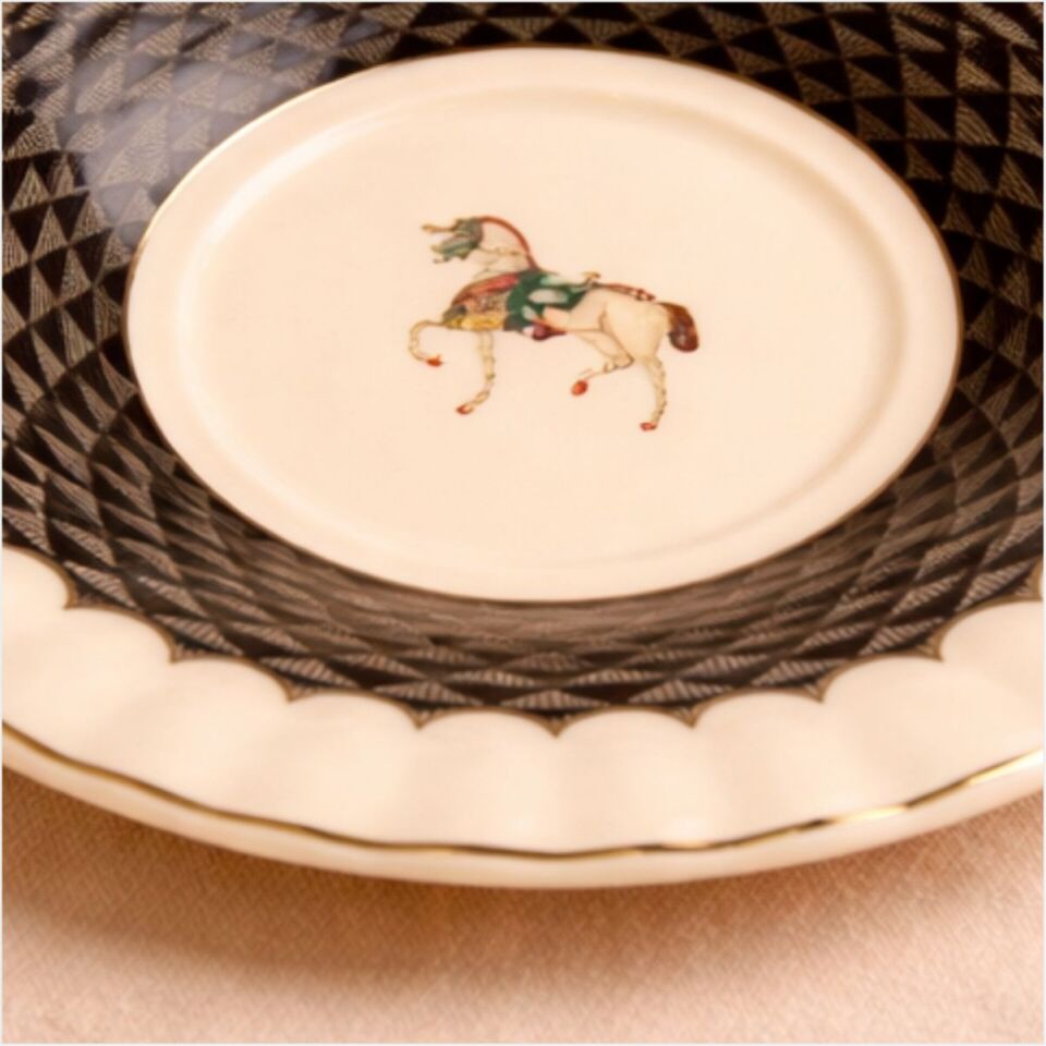 PAÇİ ROYAL CHARME-BRANCO 6LI ÇAY TABAĞI-P/ROY-0133
