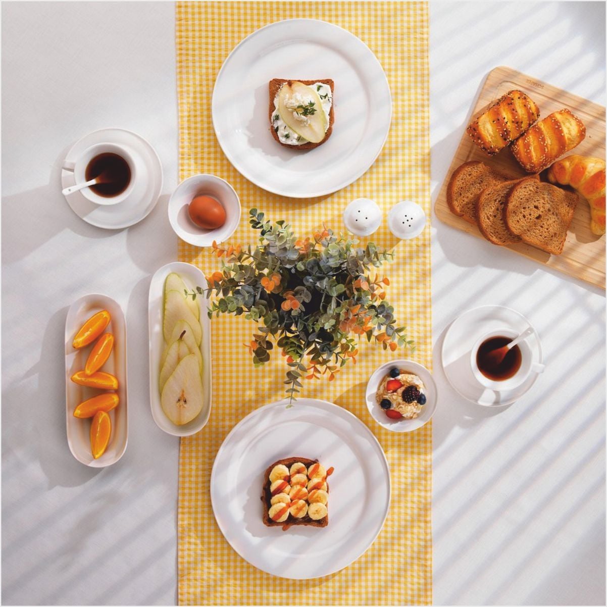 Schafer Weekend Kahvaltı Takımı 32 Parça Beyaz08