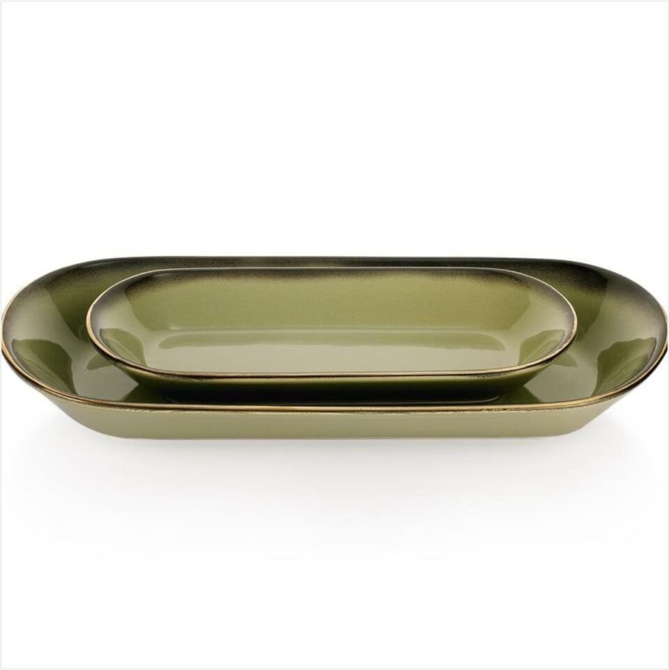 Schafer Haze Yemek Takımı 55 Parça Yeşil