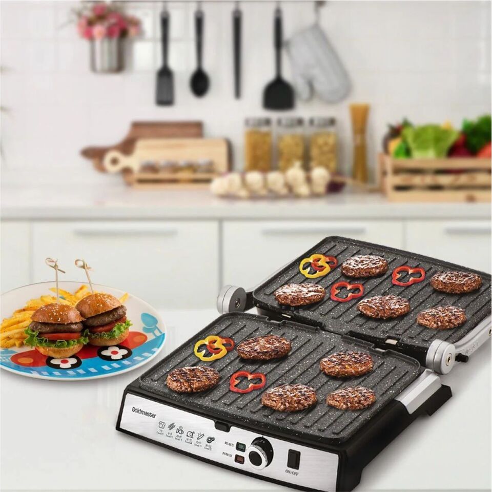 Goldmaster Gm-7450K Tostmix Tost Makinesi-Kırmızı