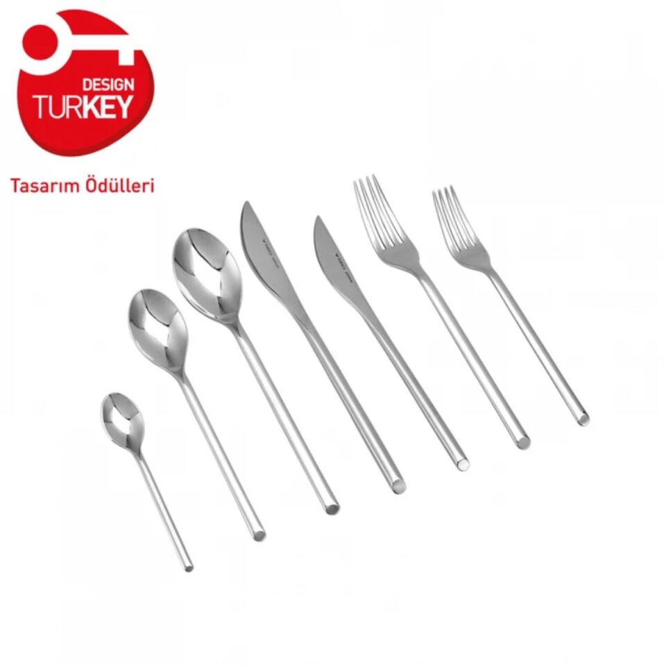 Karaca Kendo 84 Parça 12 Kişilik Çatal Kaşık Bıçak Seti Premium Kutulu