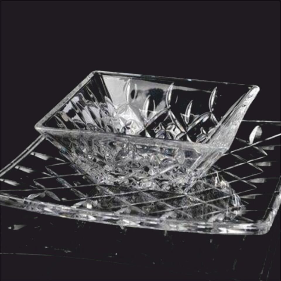 REKABET ESR 005 CHESTER TEKLİ TABAKLI CAM KASE